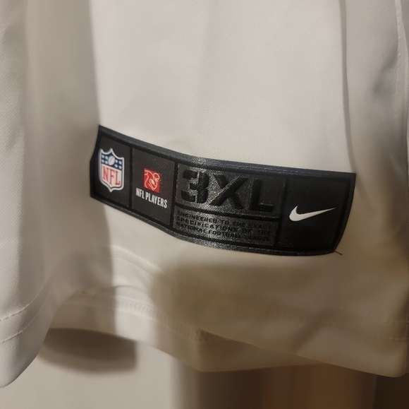 Jarvis Laundry #80 Cleveland Browns  On-Field NFL Jersey White Size 3XL - Picture 8 of 8